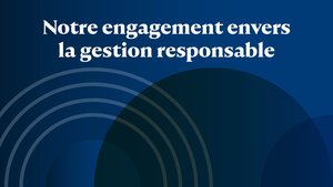 Message de notre président et chef de la direction