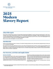 Modern Slavery Report 2025
